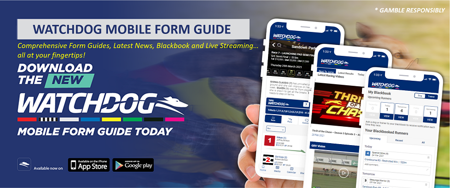 Watchdog - the Ultimate Mobile Form Guide! Download today.